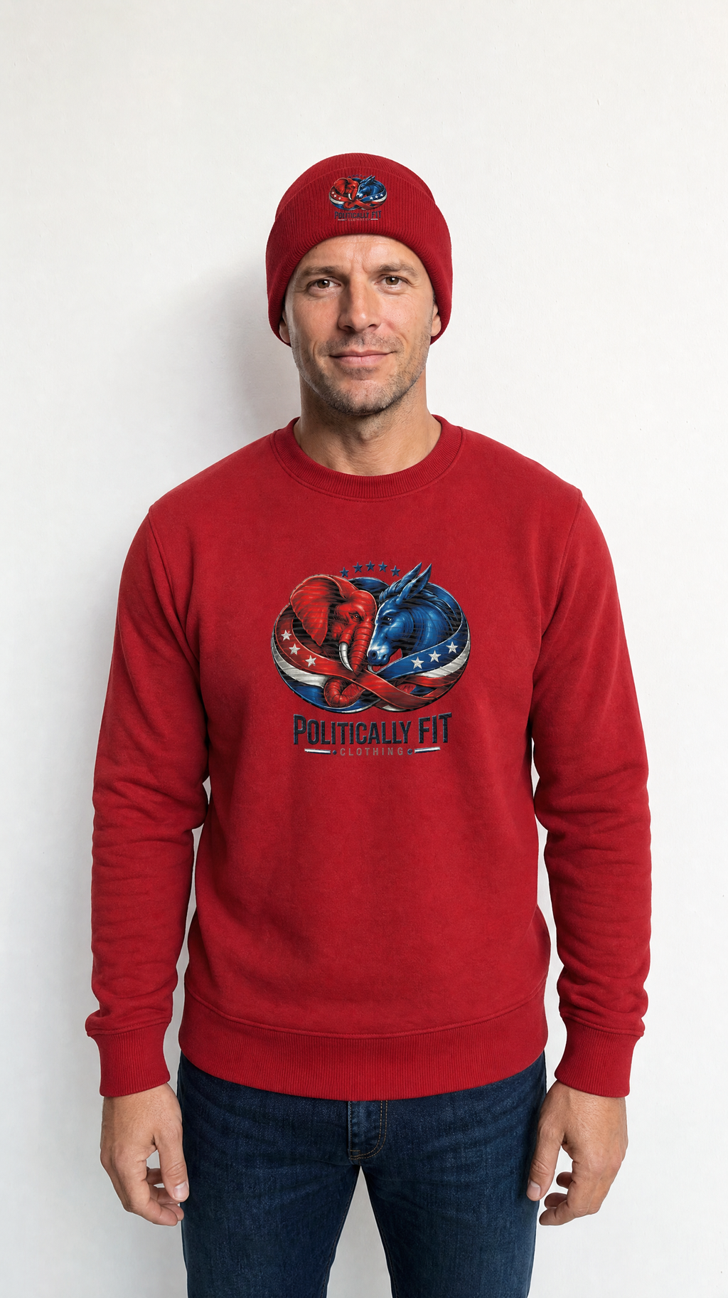 Politically Fit Cuffed Beanie