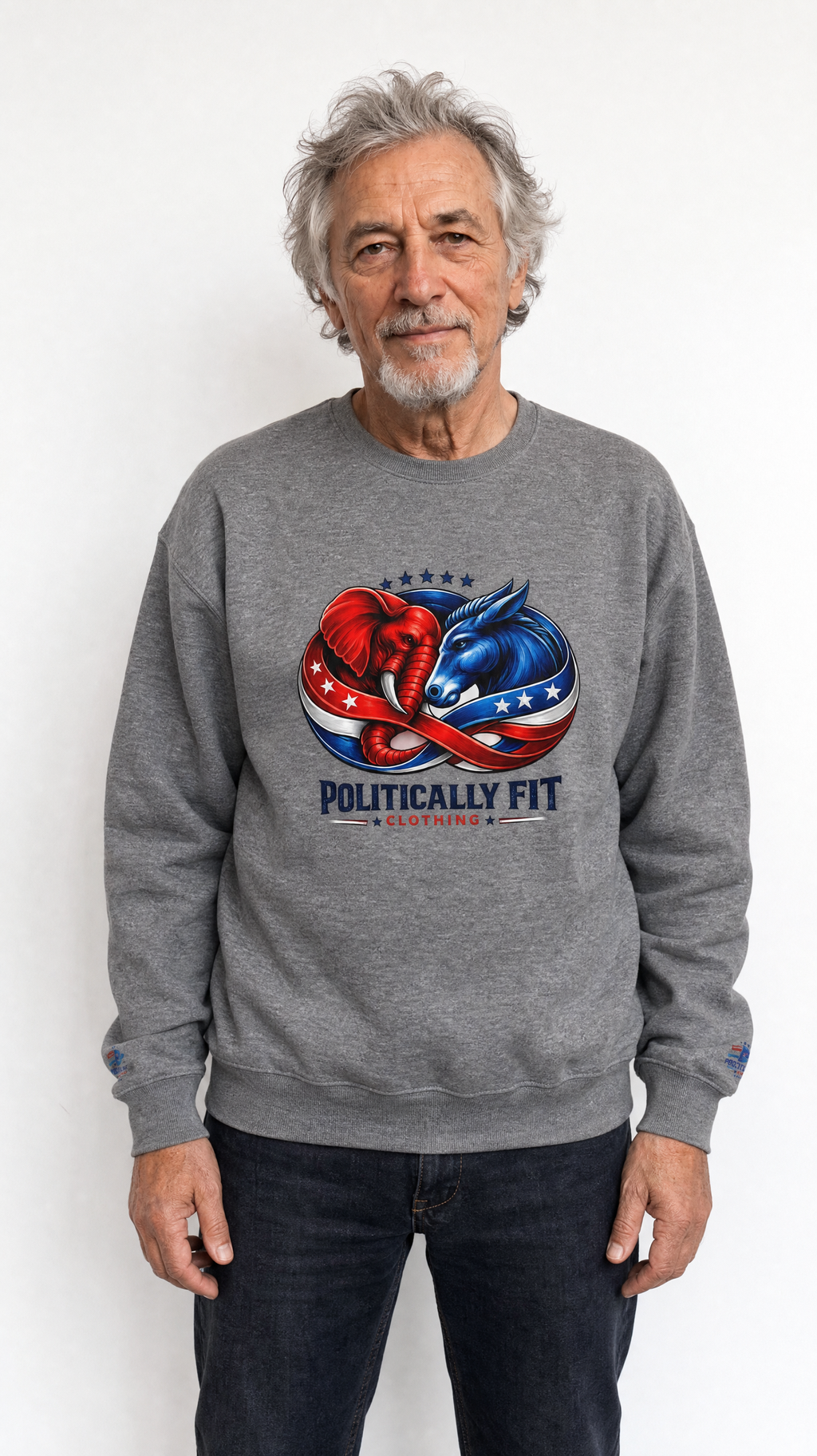 Politically Fit Unisex Sweatshirt