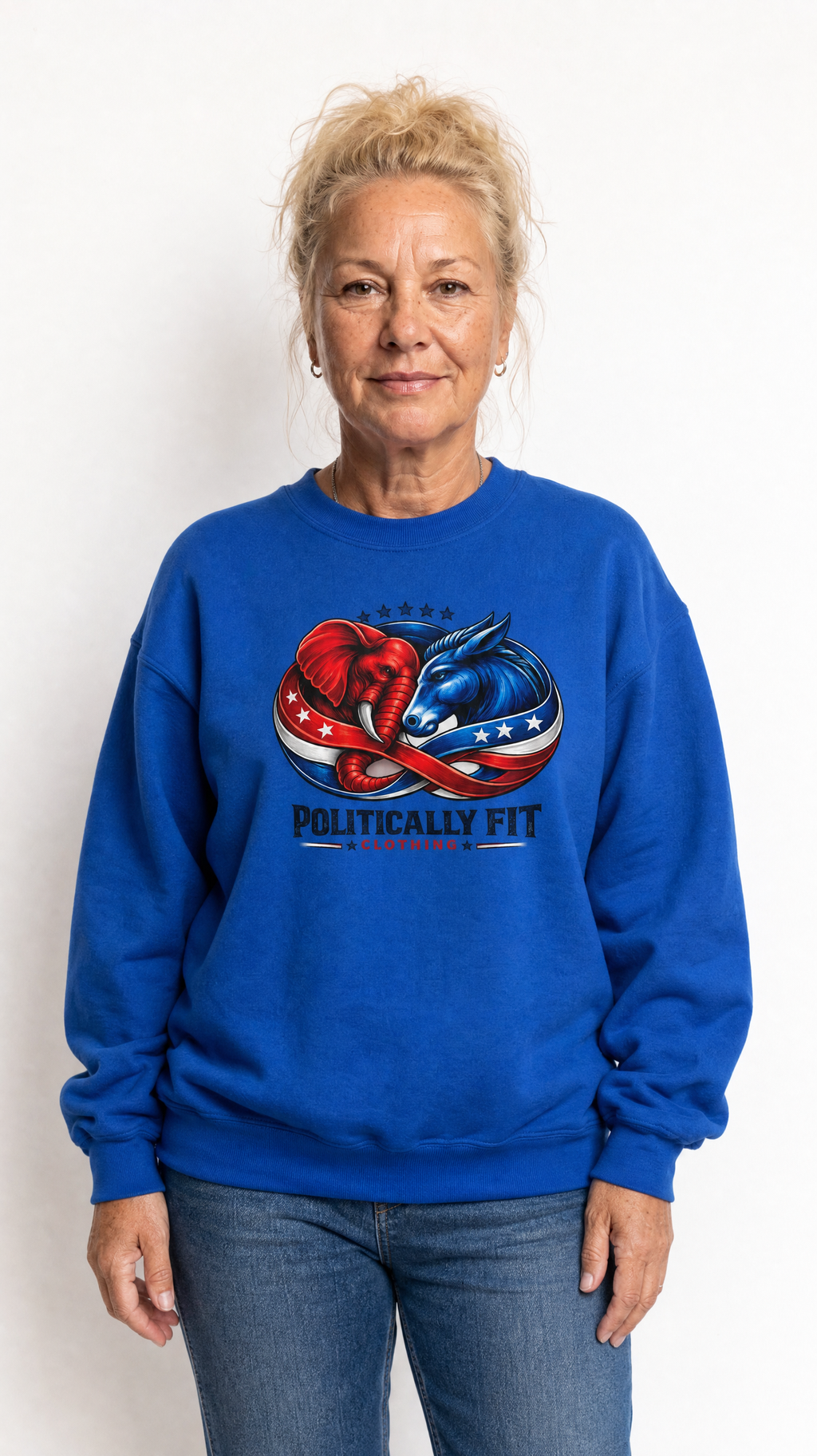 Politically Fit Unisex Sweatshirt